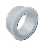 Ghiera per mini push-lock nichelata satinata