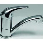 Miscelatore monoleva dorato