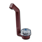 Rubinetto De Luxe marrone foro  20 mm