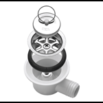 PILETTA SIFONATA CURVA MOD.540S