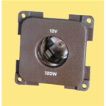 Presa 12V Tipo Accendisigari colore marrone