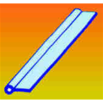 Profilo Pvc morbido per mobili Grigio conf. 5 mt